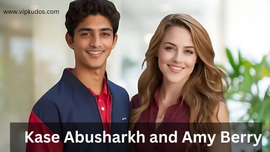 Kase Abusharkh and Amy Berry